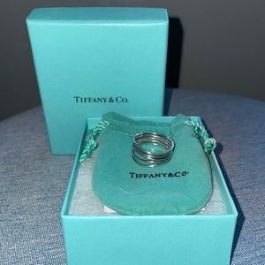 Tiffany & Co Ring size 8 Wave Five-Row Ring